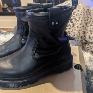 Dr Marten Black Ankle Boots